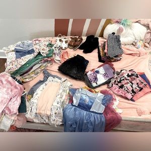 Summer LOT Girls 3T ⭐️73 Items -Shoes, Matching Sets, Mommy and Me, Easter